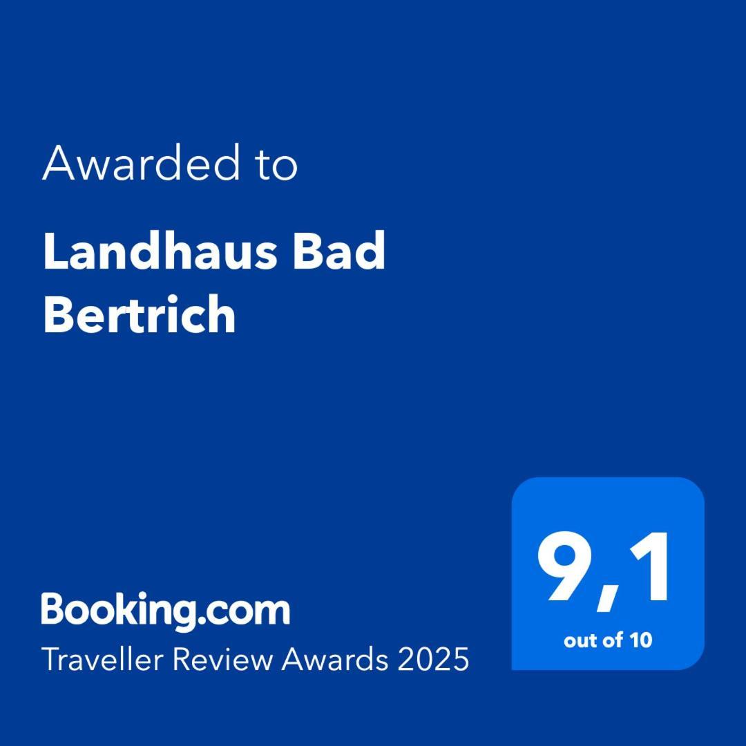 Landhaus Бад-Бертрих Экстерьер фото